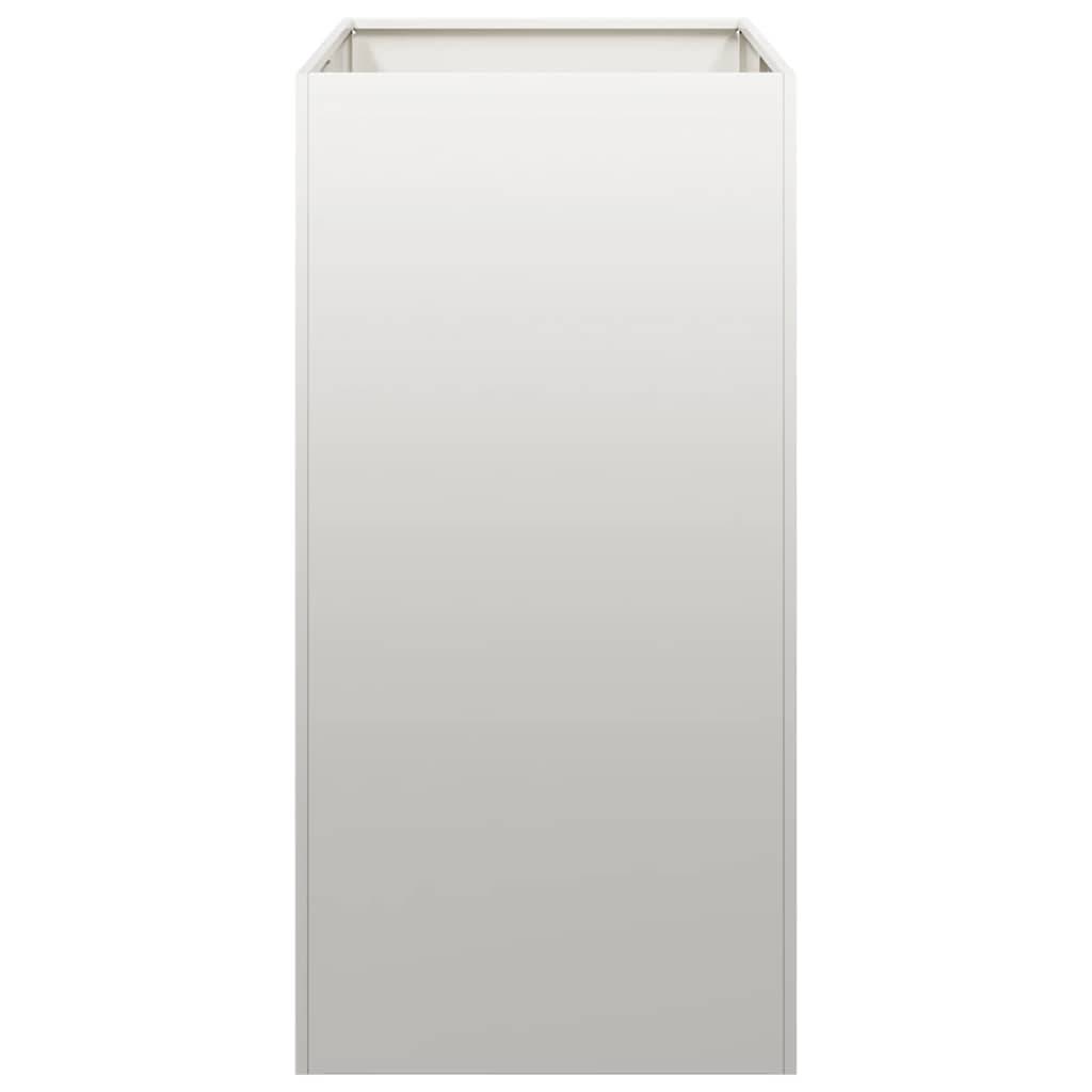 Jardinière acier inoxydable argenté 80 x 40 x 80 cm, Poids:13.05kg - PANGIVO - Image 4