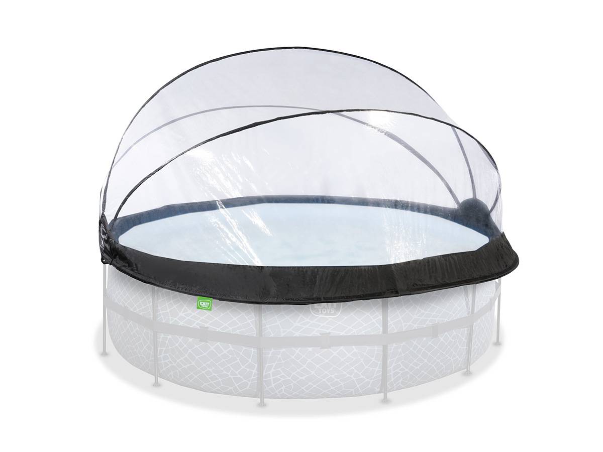 Exit Toys - Dôme pour piscine tubulaire ronde de Ø 4,20 à 4,35 m - Exit Toys - Image 2