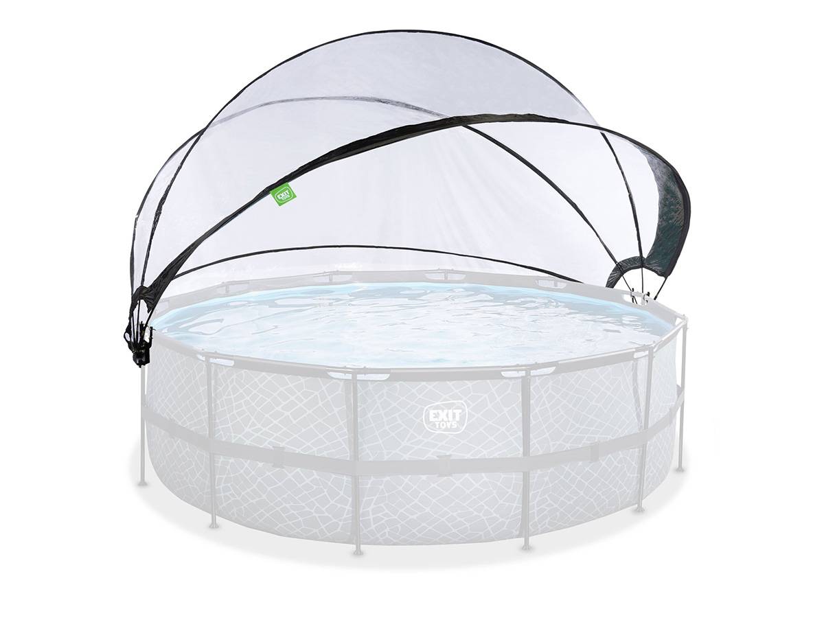 Exit Toys - Dôme pour piscine tubulaire ronde de Ø 4,20 à 4,35 m - Exit Toys