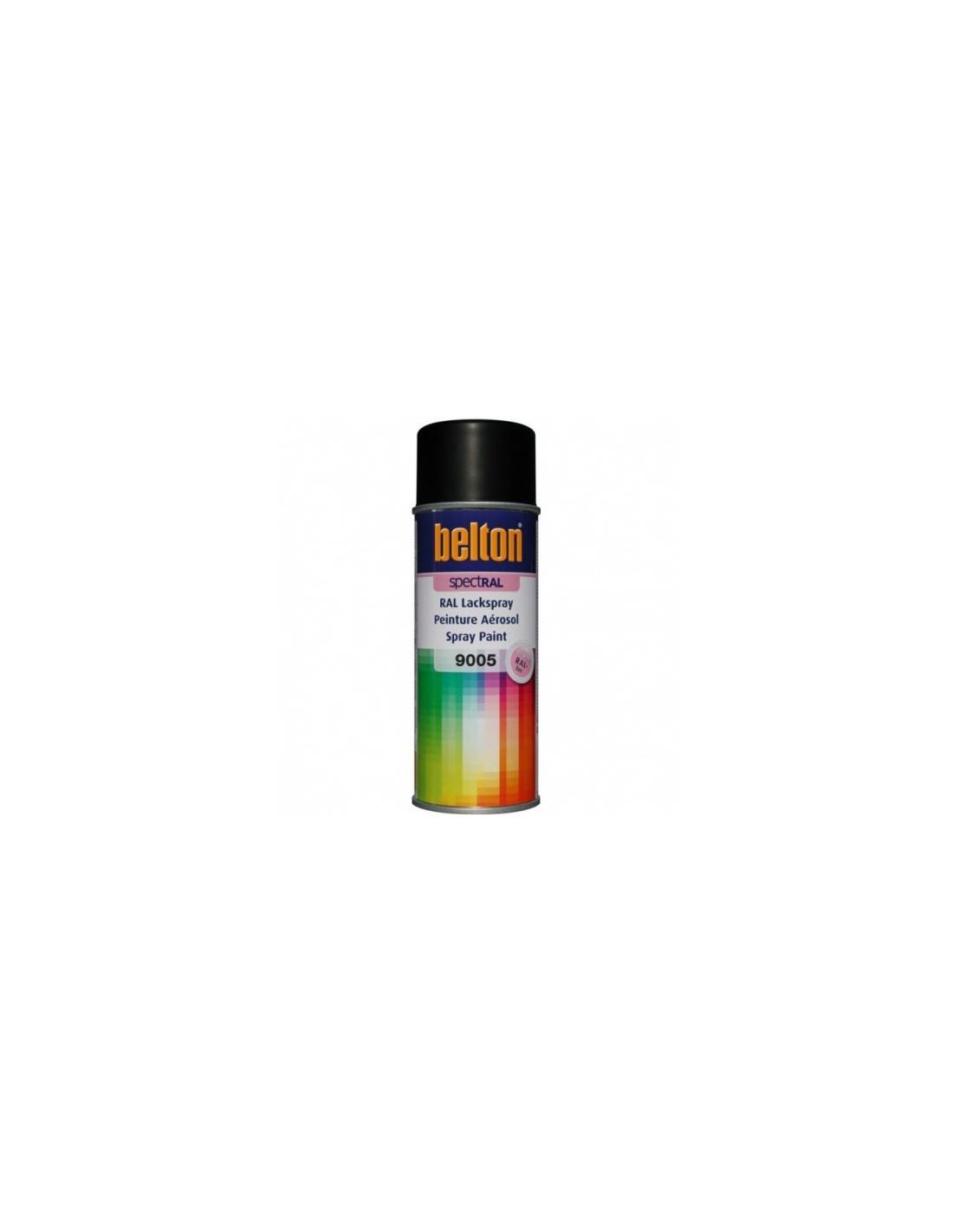 Peinture Aérosol Noir Ral 9005 Belton Peinture Aérosol Noir Jet Ral 9005, 400ml - Belton
