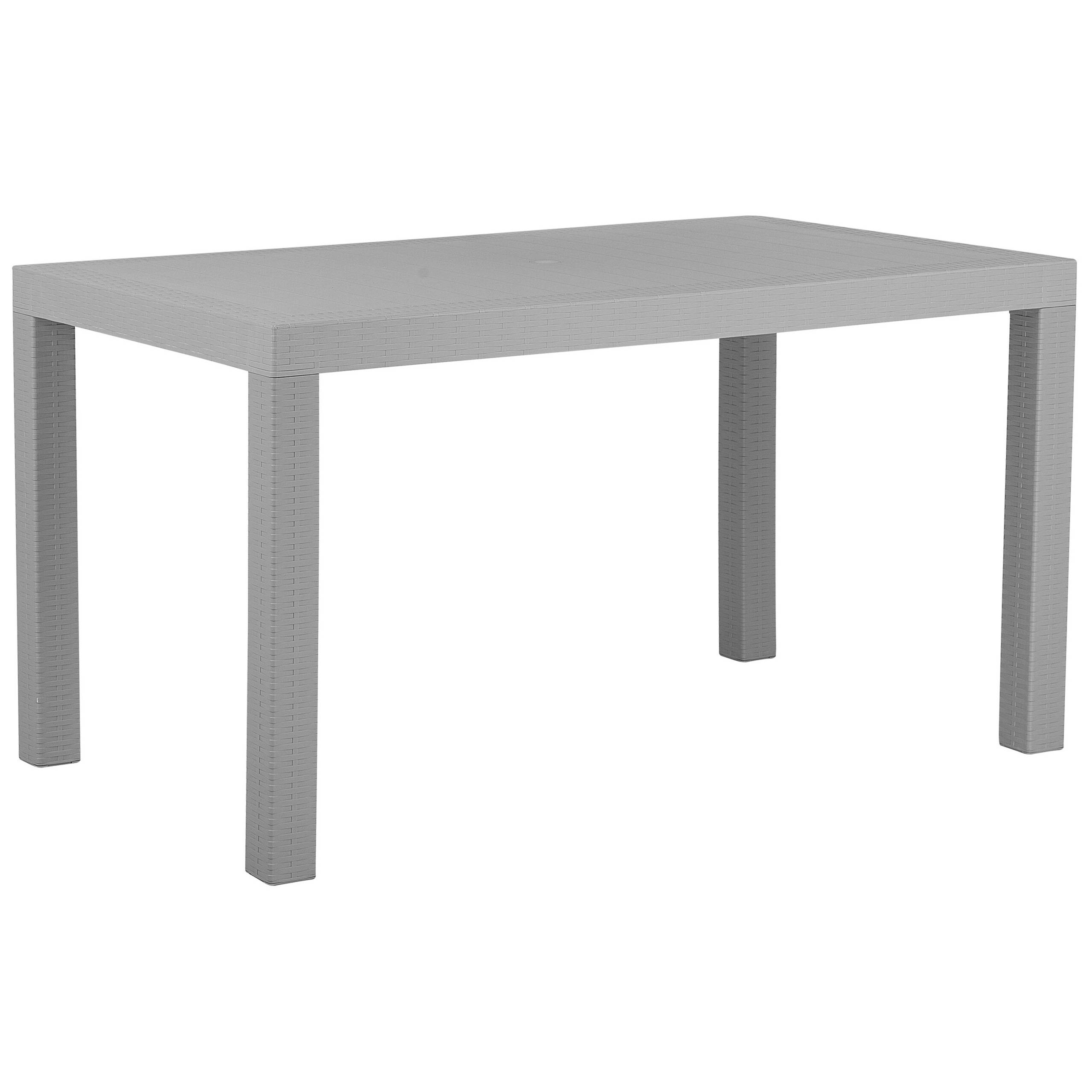 Beliani - Set de salle à manger, 6 Personnes Matière synthétique Gris clair FOSSANO - Beliani - Image 4