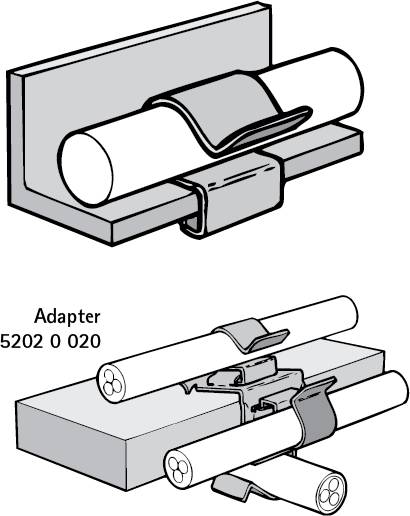 Attache de bord de tôle WALRAVEN BRITCLIPS PC12 18 - Poutrelles 8-12 mm Ø 15 - 18 mm - Sachet de 25 pièces - 52021812 - Image 3
