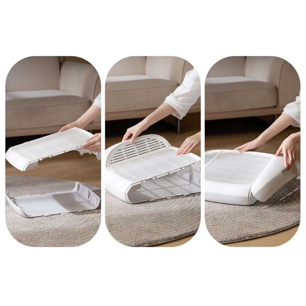 Marche pour litière automatique NEAKASA M1 - Blanc NEAKASA - Image 3