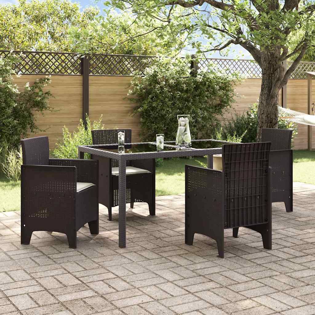 Prolenta Premium - Chaise bois composite  Prolenta Marron  53 X 49 X 85 cm  1-personnes - P95022M - Image 3