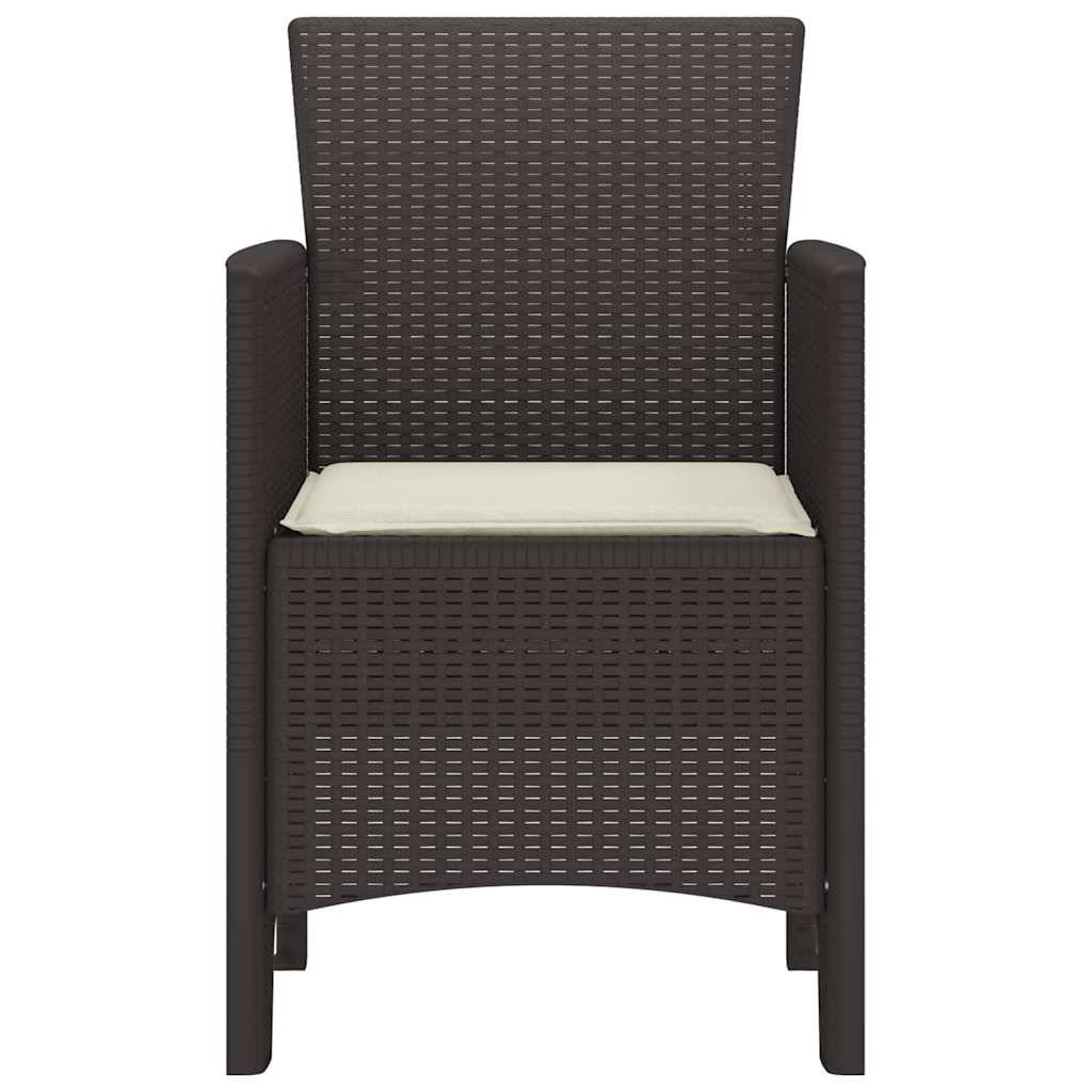 Prolenta Premium - Chaise bois composite  Prolenta Marron  53 X 49 X 85 cm  1-personnes - P95022M - Image 5