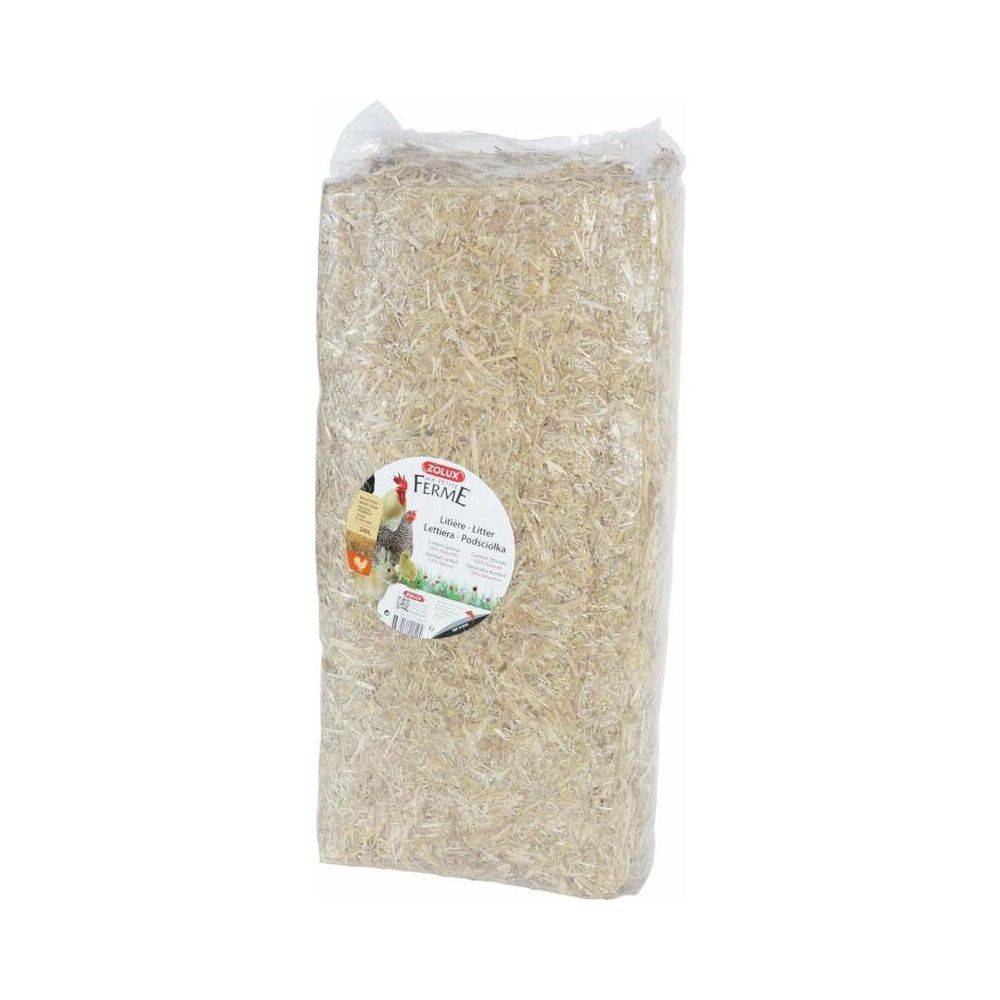 Zolux - Paille naturelle pour litière 240 litres Lot de 3 - Image 2