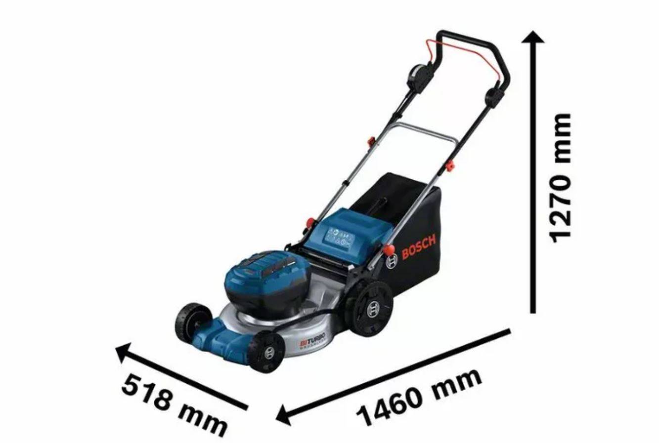 Bosch Professional - Tondeuse à gazon 18V GRA 18V2-46 Professional (sans batterie ni chargeur) - BOSCH - 06008C8000 - Image 3