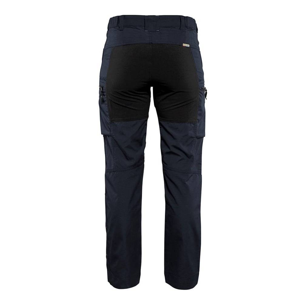 Pantalon de travail services stretch femme Blaklader polycoton Marine Foncé / Noir 40 - Image 5