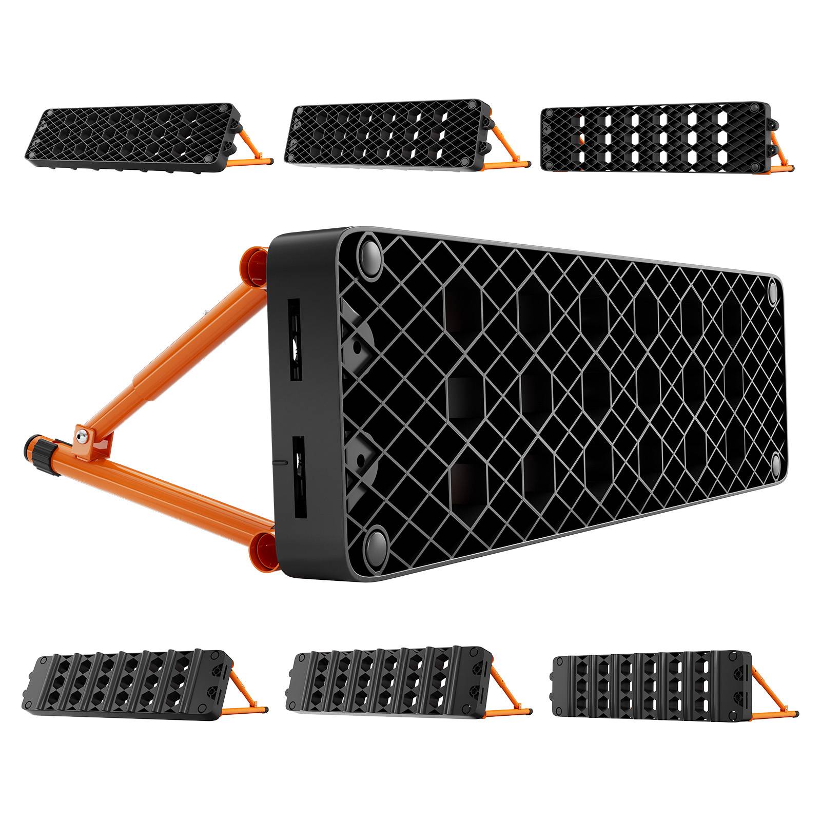 Vevor - VEVOR Planche de rebond pour football 99x24,5 cm, double face 6 en 1, cadre acier Q195, portable et stable. - Image 1
