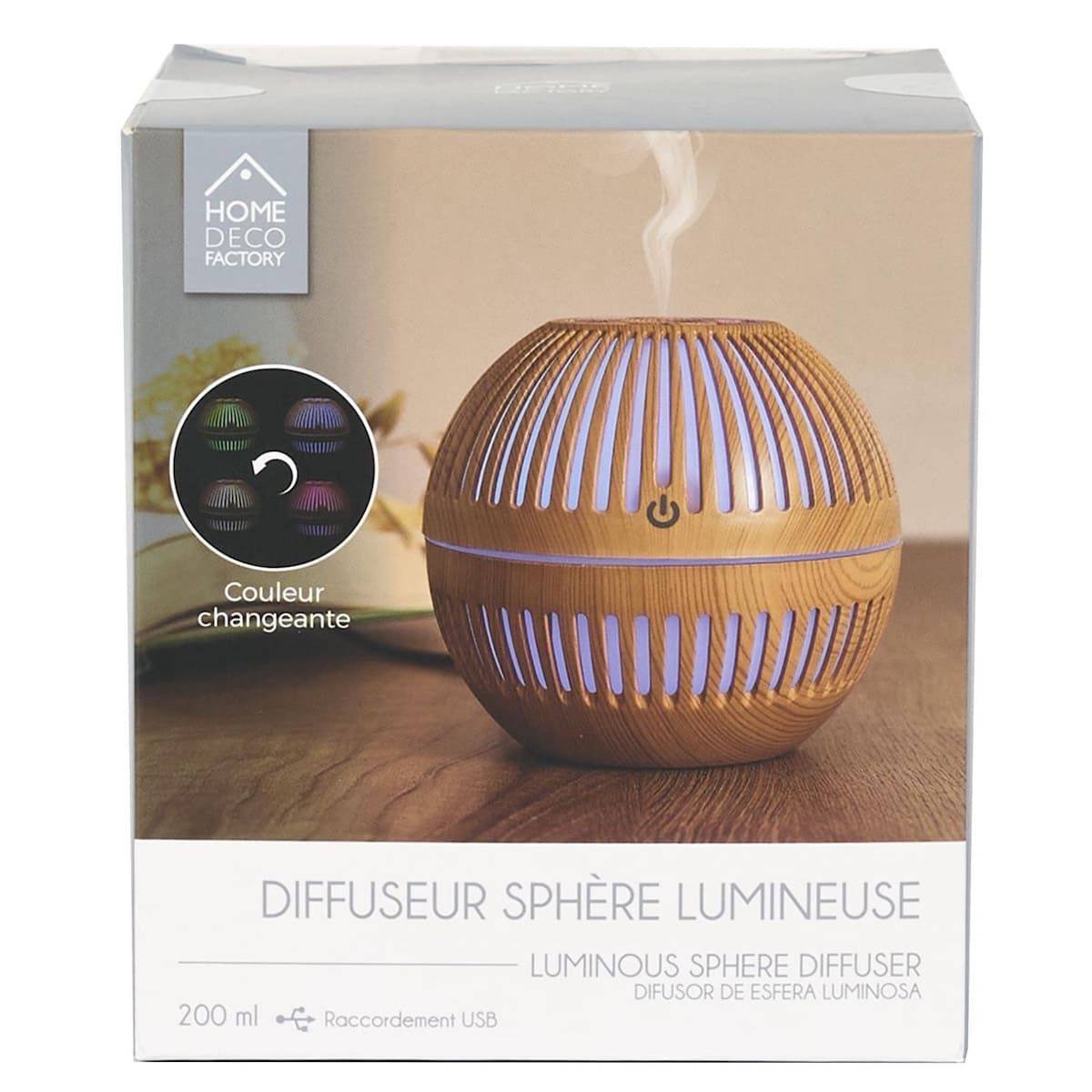 Diffuseur d'Huile Essentielle Bois Rond, Design Compact et Pratique - ERONIX - Image 10