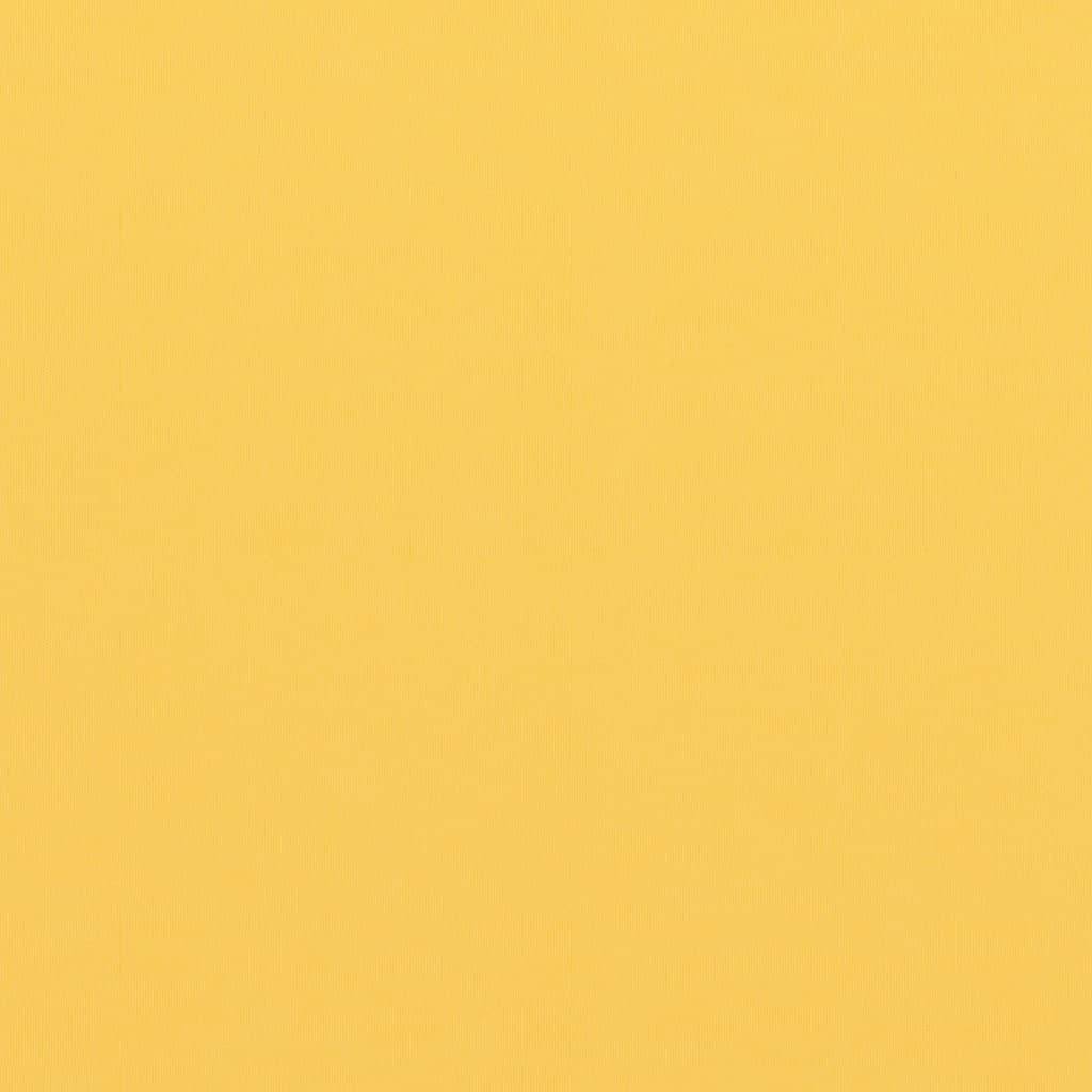 Helloshop26 - Écran de balcon brise pare vue protection confidentialité 75 x 400 cm tissu oxford jaune - Image 3