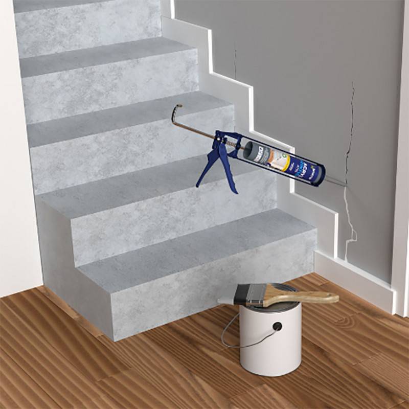 Bostik - Mastic d'étanchéité ACRYL Peinture A720 310ml Blanc BOSTIK - Image 2