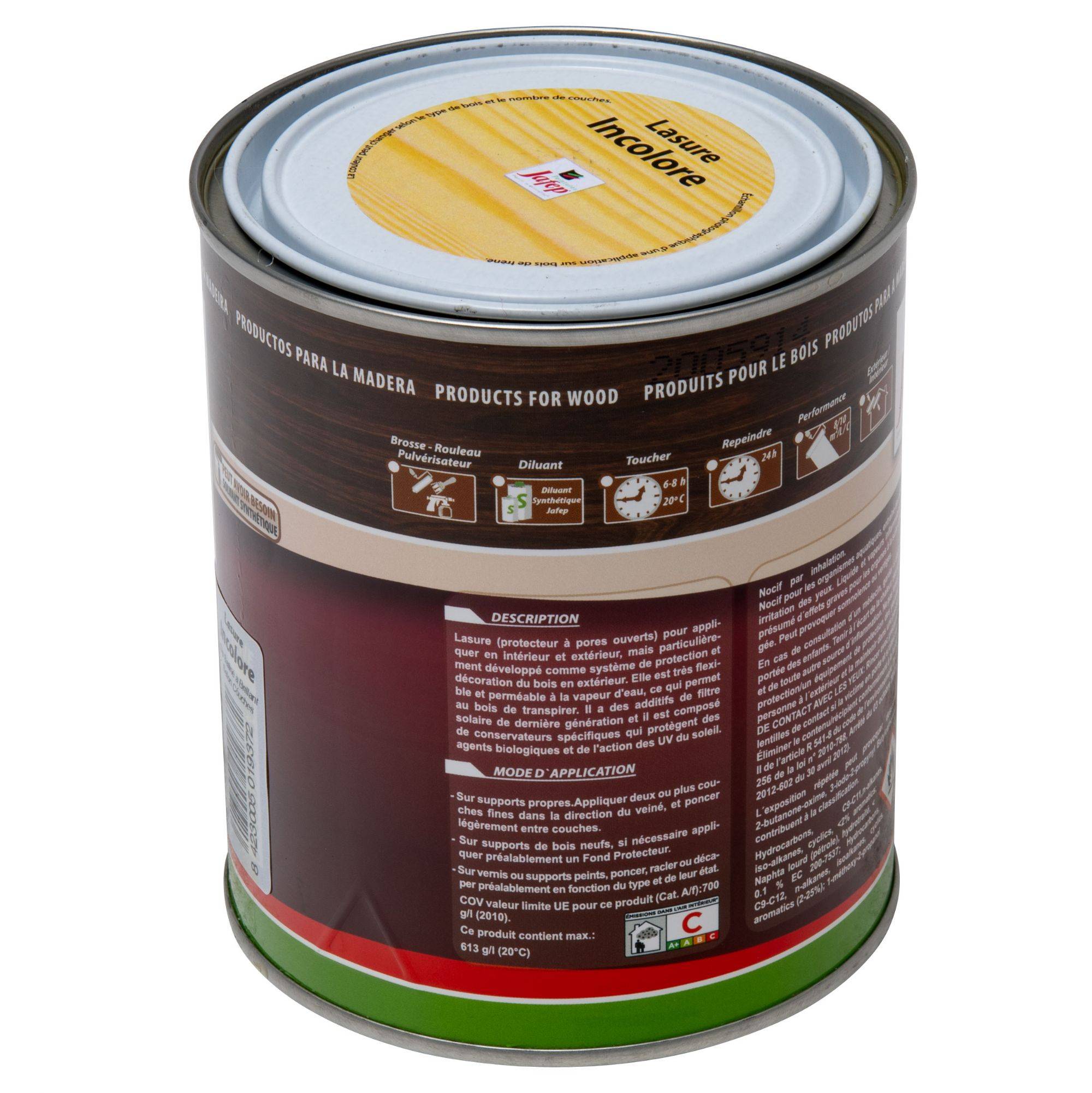 Lasure incolore Jafep - 750 ml - Image 2