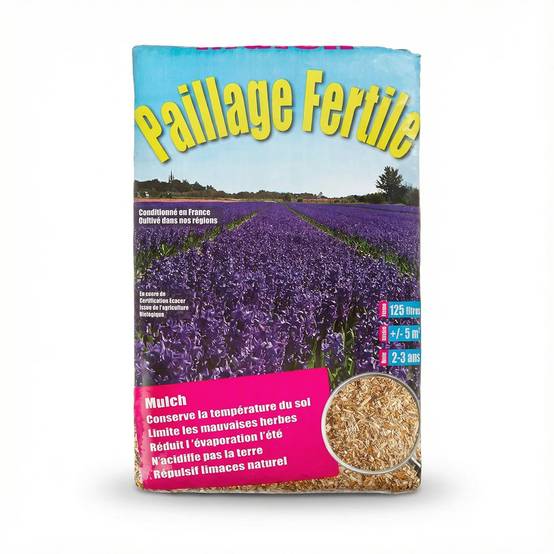 Autre - Paille Défibrée de Roseau – Paillage Fertile® (1 Sac de 125L) - Image 1