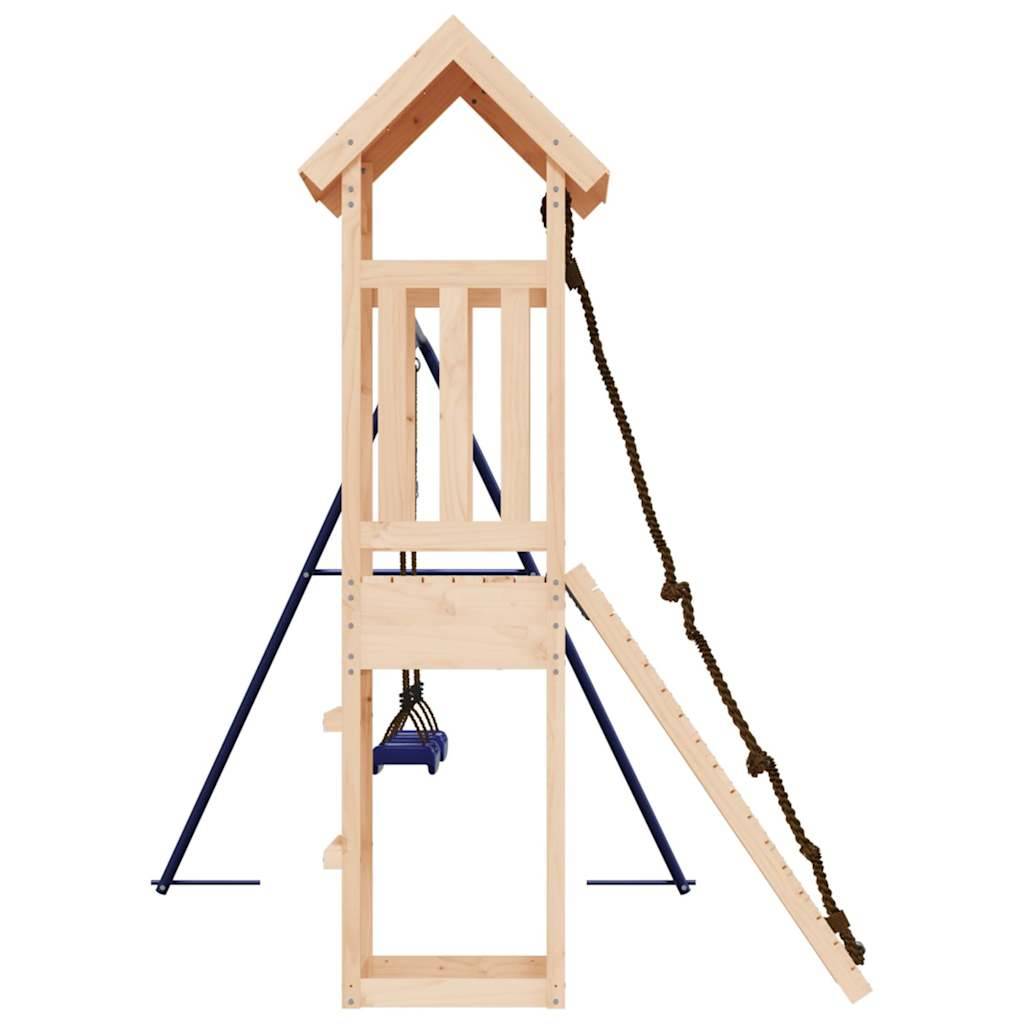 Aire de jeux d'extérieur - Jeu Plein air enfant bois de pin massif-JU1461 - Image 5