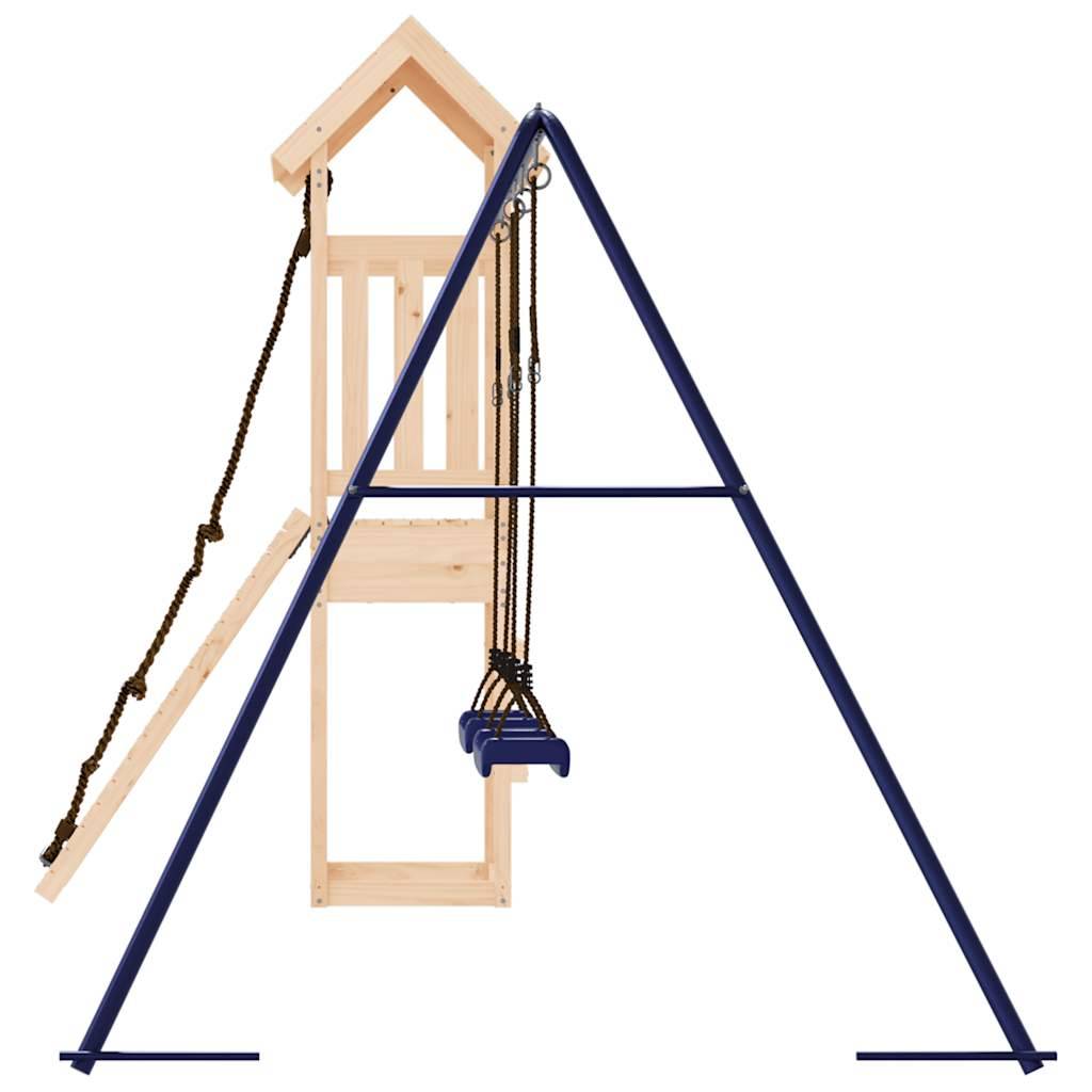 Aire de jeux d'extérieur - Jeu Plein air enfant bois de pin massif-JU1461 - Image 6