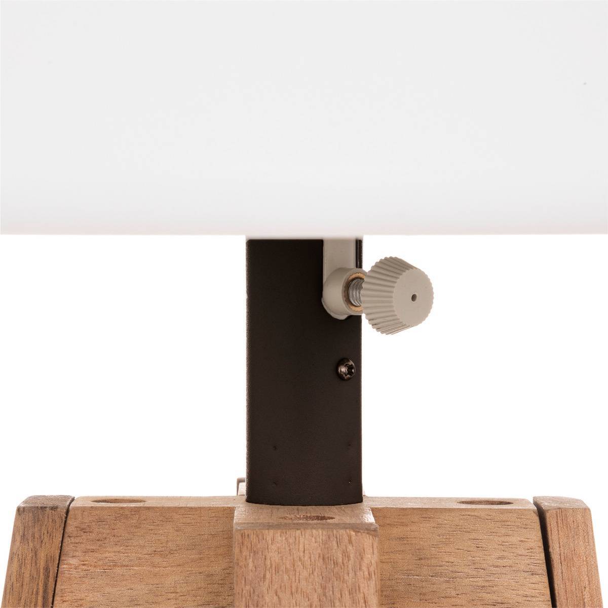 Lampadaire d extérieur "Matia" acacia blanc H148cm ATMOSPHERA CREATEUR D'INTERIEUR - Image 5