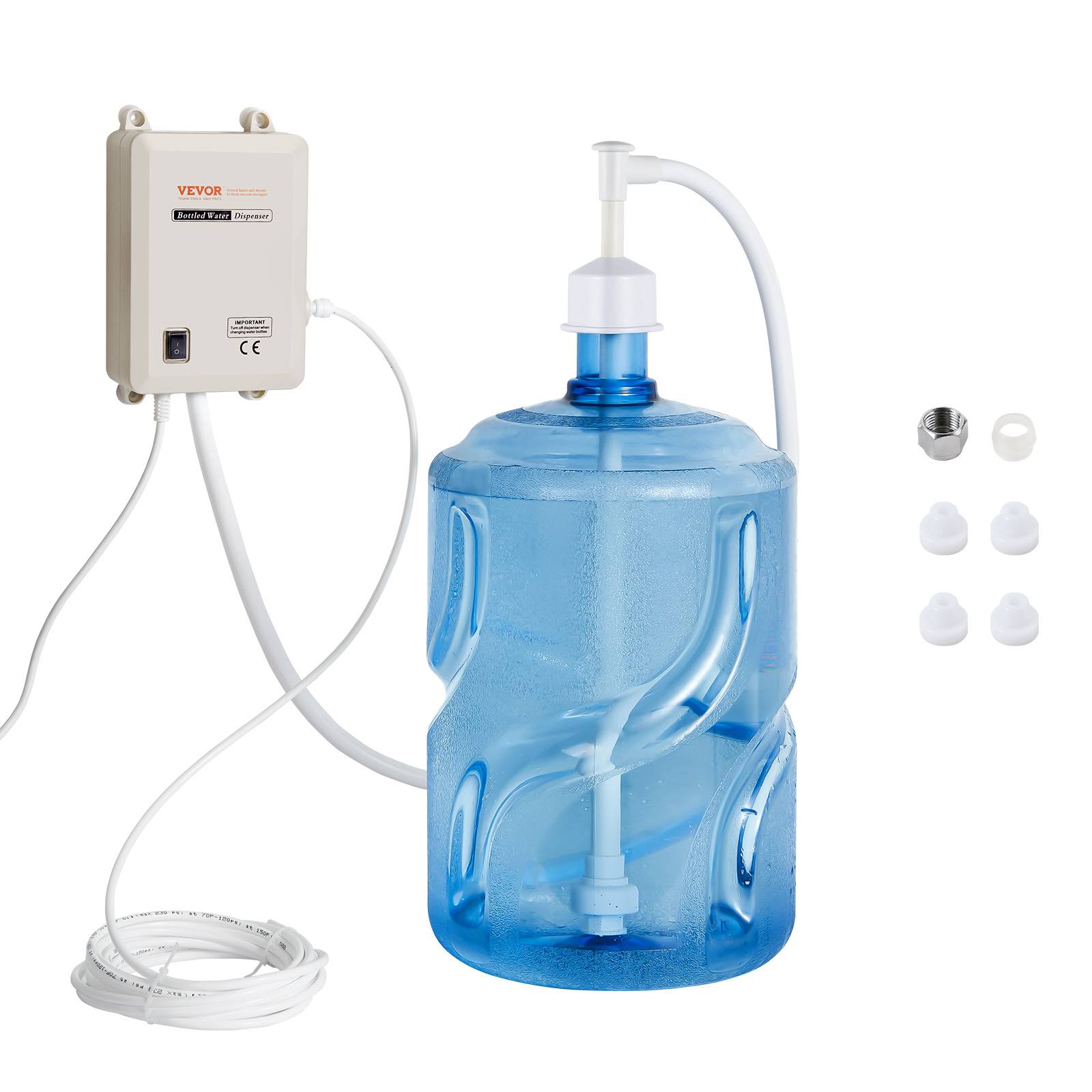VEVOR Distributeur eau électrique 3.78 L/min, 35W. 40 PSI, grande capacité. Pour machine espresso, réfrigérateur.