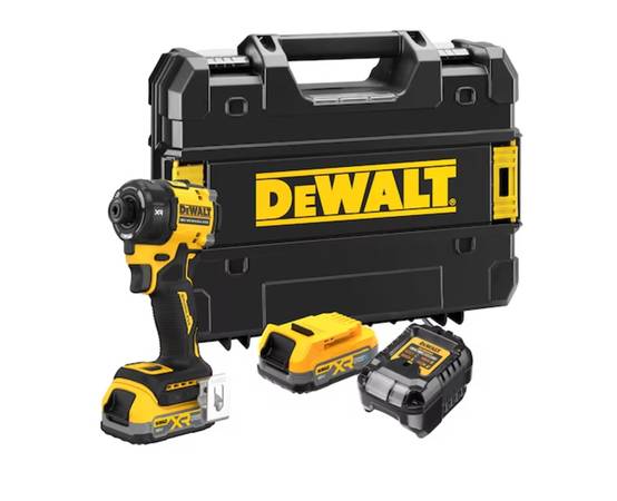 Visseuse à chocs Premium Hydraulique XR 18V Brushless - DEWALT - avec 2 batteries 18V 1.7Ah - chargeur - TSTAK - DCF870E2T-QW - Image 1