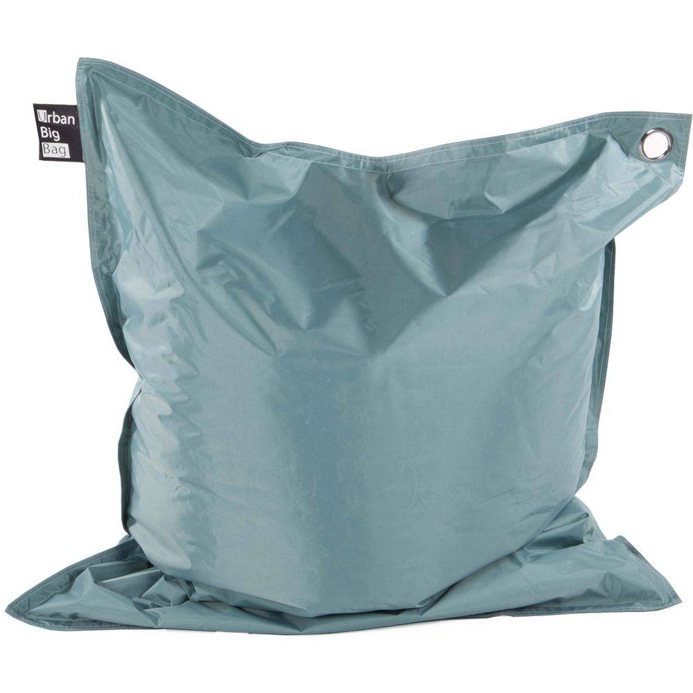 Jardindeco - Grand coussin uni Maxi Bleu Mineral - Image 3