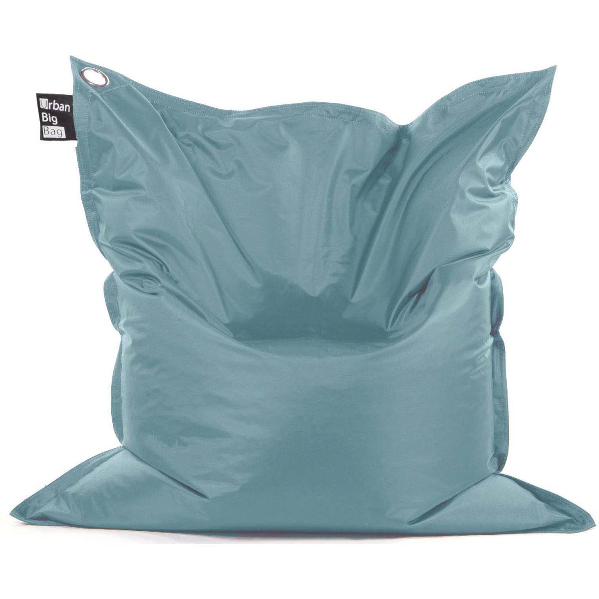 Jardindeco - Grand coussin uni Maxi Bleu Mineral - Image 1