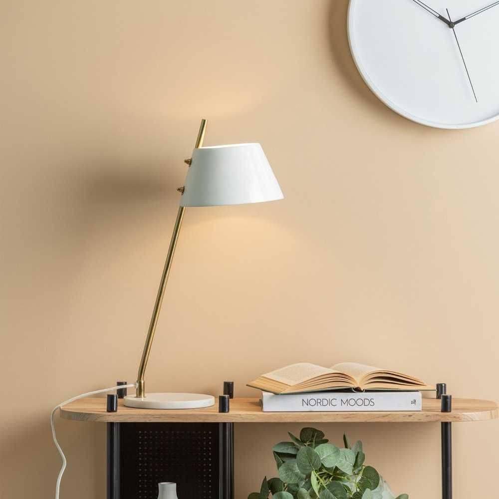 Leitmotiv - Lampe à poser en métal et marbre Savvy - Image 2