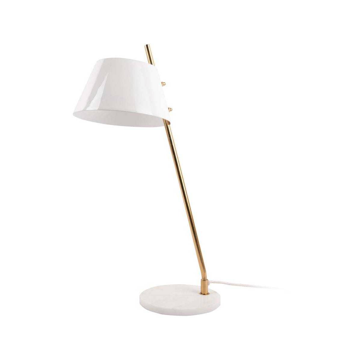Leitmotiv - Lampe à poser en métal et marbre Savvy - Image 1