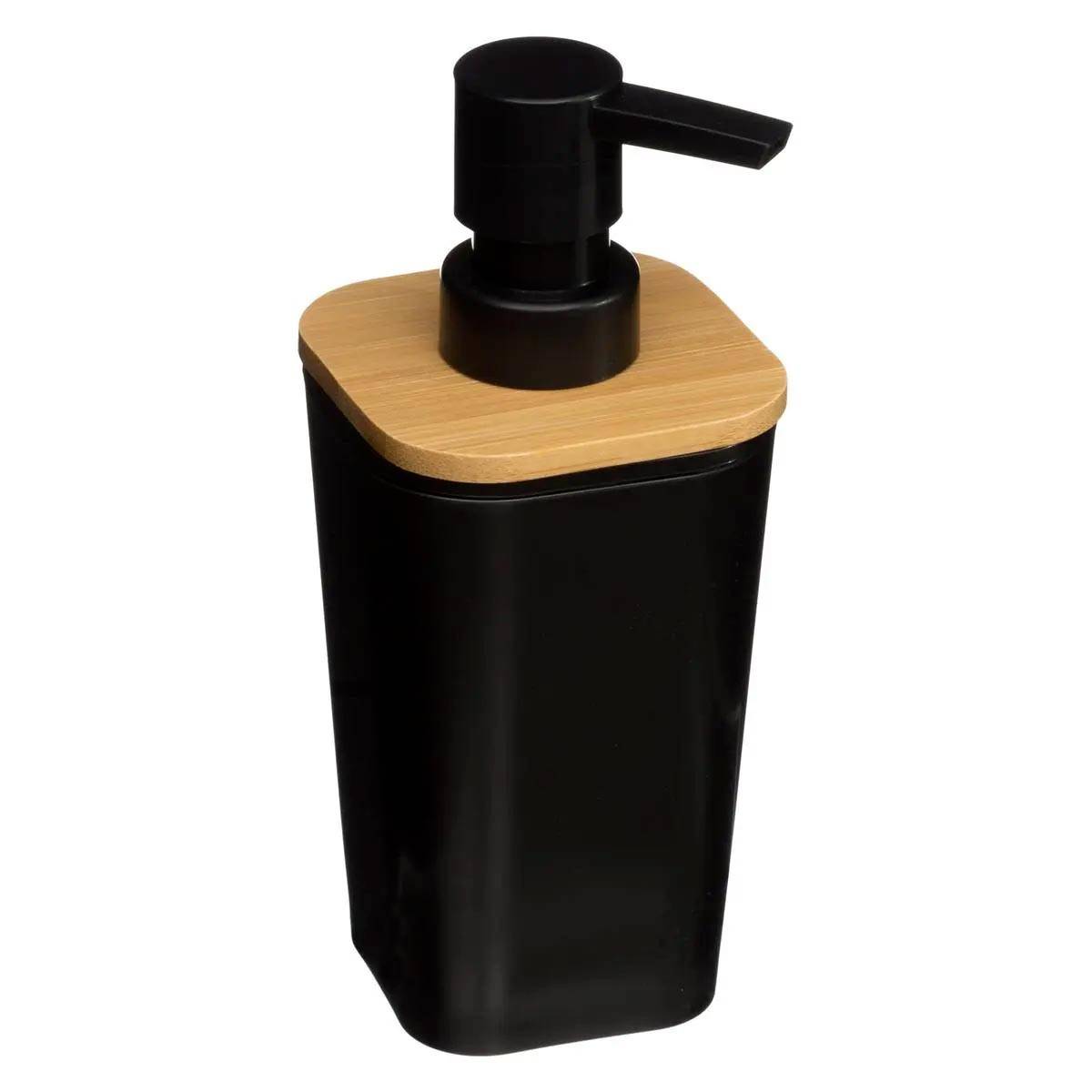 Distributeur de Savon "Natureo" 17cm Noir