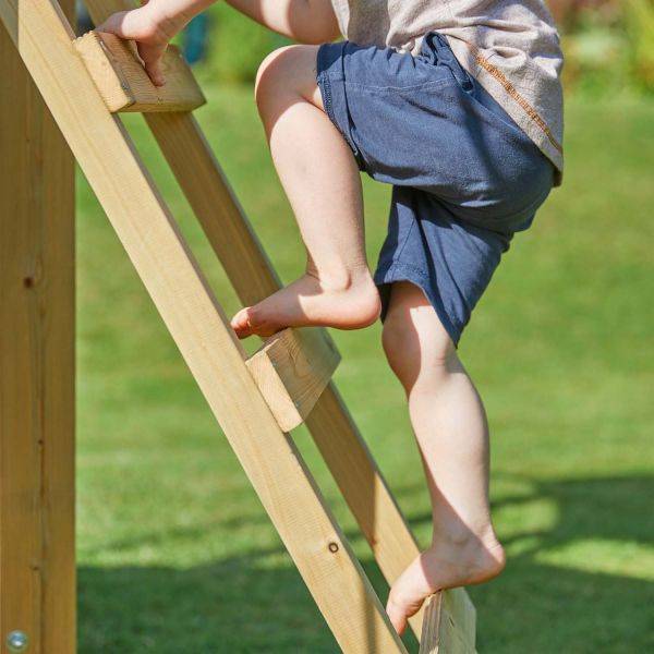 Tp Toys - Aire de jeux en bois avec glissière et portique Castelwood Tp Toys - Image 7