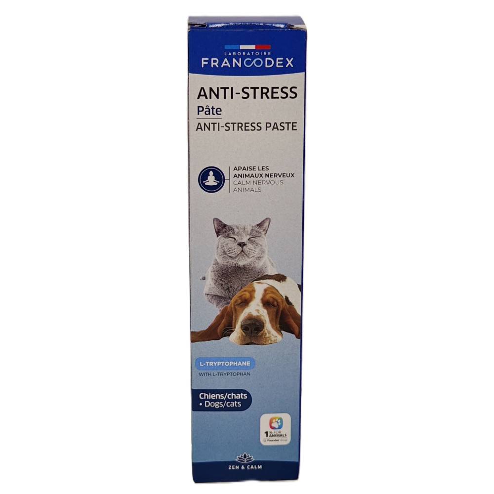 Francodex - Pâte Anti-Stress tube de 100 g Pour Chiens et Chats - Image 1