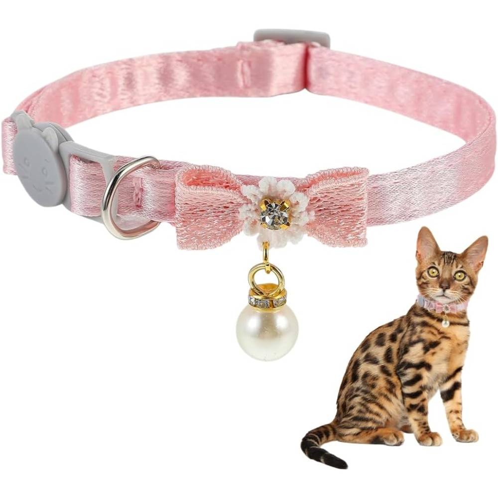 Chemise LOURDES Chic Longue Chat Perles Crème Taille 152 NEUVE
