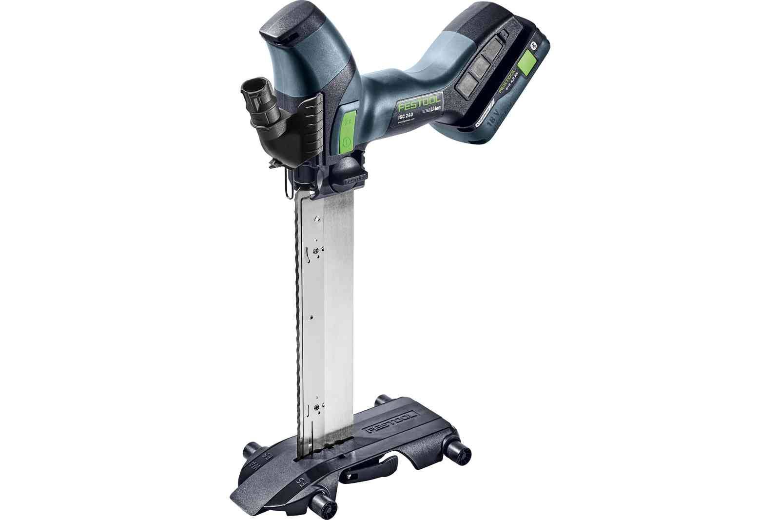 Scie sans fil pour matériaux isolants ISC 240 HPC 4,0 EBI-Plus - FESTOOL - avec 2 batteries 18V 4.0 Ah - chargeur - lame - systainer - 576569 - Image 2