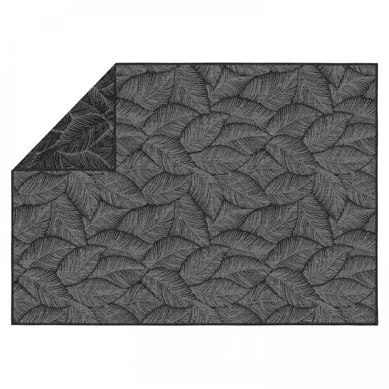 Oviala - Tapis d'extérieur en polypropylène 120 x 170 cm noir Folia - Oviala - Image 4