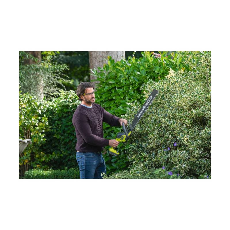 Ryobi - Pack RYOBI Taille-haies 18V One+ LINEA 50 cm RY18HT50A-0 - 1 Batterie 4.0Ah - 1 Chargeur rapide RC18120-140 - Image 3