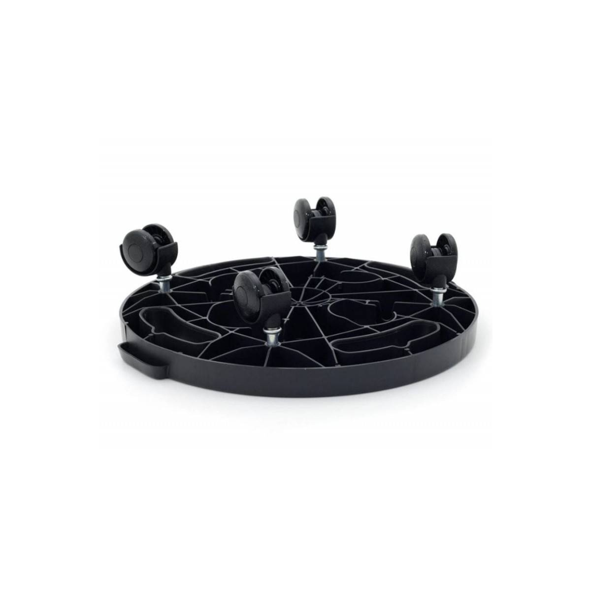 Support Plante Rond 30x7cm - Plateau à Roulettes Porte Pot de Fleurs Charge Lourde 170kg - Polypropylène antichoc Art Plast - Image 4