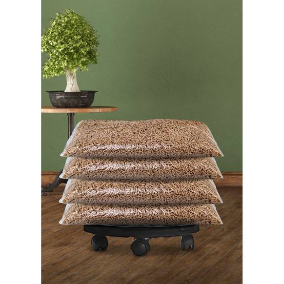 Support Plante Rond 30x7cm - Plateau à Roulettes Porte Pot de Fleurs Charge Lourde 170kg - Polypropylène antichoc Art Plast - Image 2