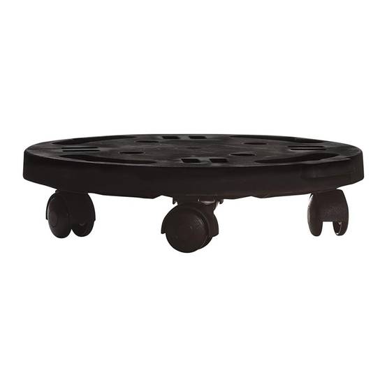 Support Plante Rond 30x7cm - Plateau à Roulettes Porte Pot de Fleurs Charge Lourde 170kg - Polypropylène antichoc Art Plast - Image 6