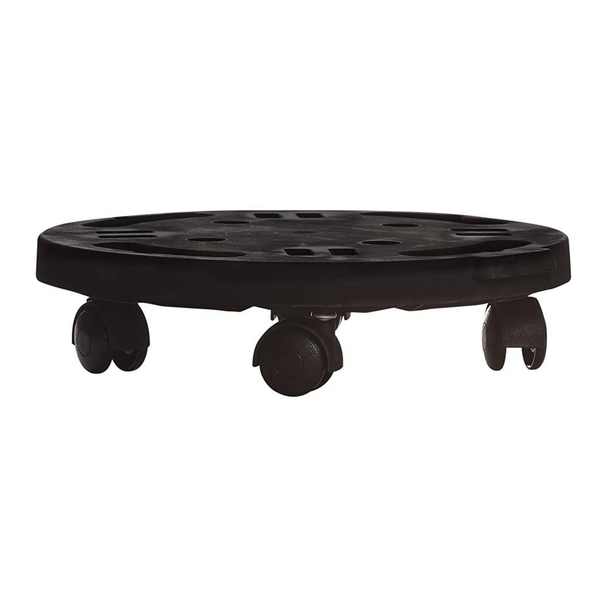Support Plante Rond 30x7cm - Plateau à Roulettes Porte Pot de Fleurs Charge Lourde 170kg - Polypropylène antichoc Art Plast - Image 6