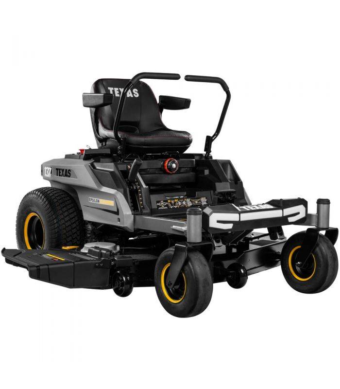 Tracteur tondeuse batterie 72V 59.8Ah Zero-Turn coupe 137 cm mulching - TEXAS Epsilon ZT13700Li