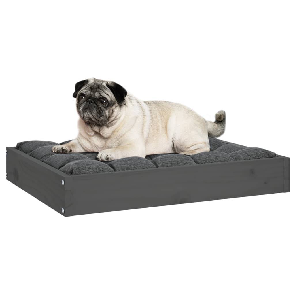 Vidaxl - Lit pour chien Gris 61,5x49x9 cm Bois de pin solide vidaXL 820853 - Image 7