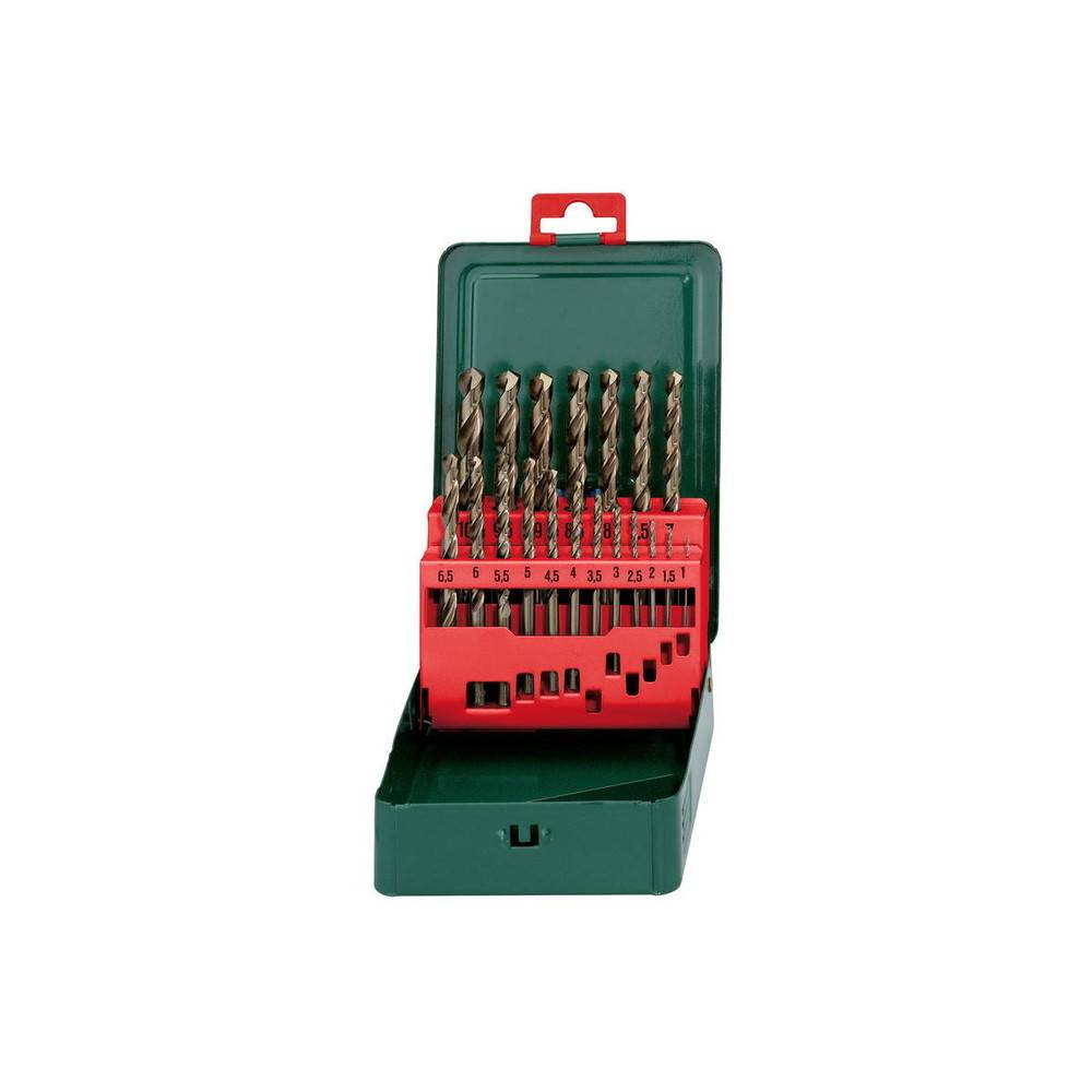 Metabo - Coffret de 19 forets à métaux en acier rapide HSS-CO SP - Image 1