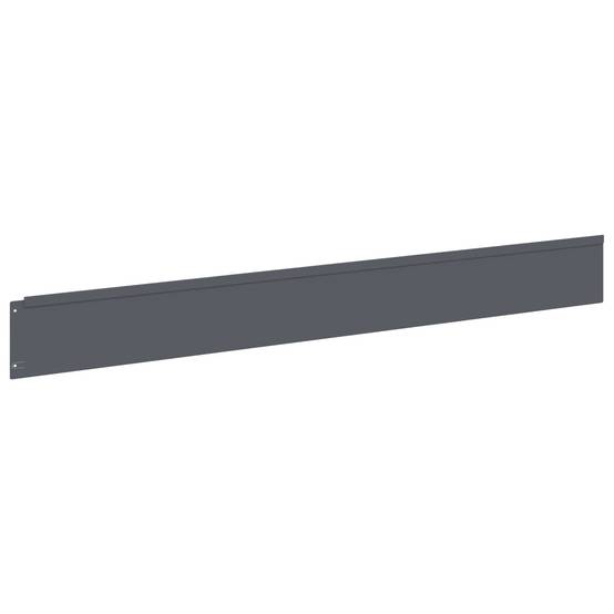Bordures de jardin acier anthracite 100 x 12 cm - PANGIVO - Image 5