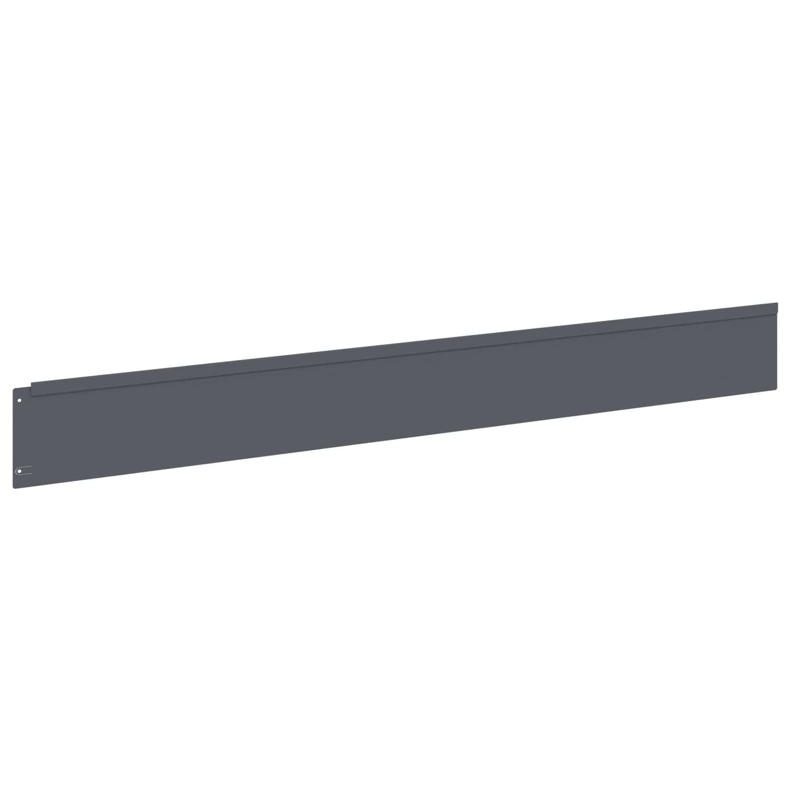 Bordures de jardin acier anthracite 100 x 12 cm - PANGIVO - Image 5