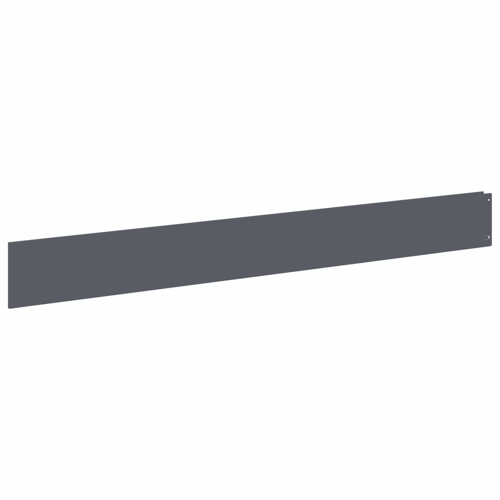 Bordures de jardin acier anthracite 100 x 12 cm - PANGIVO - Image 2
