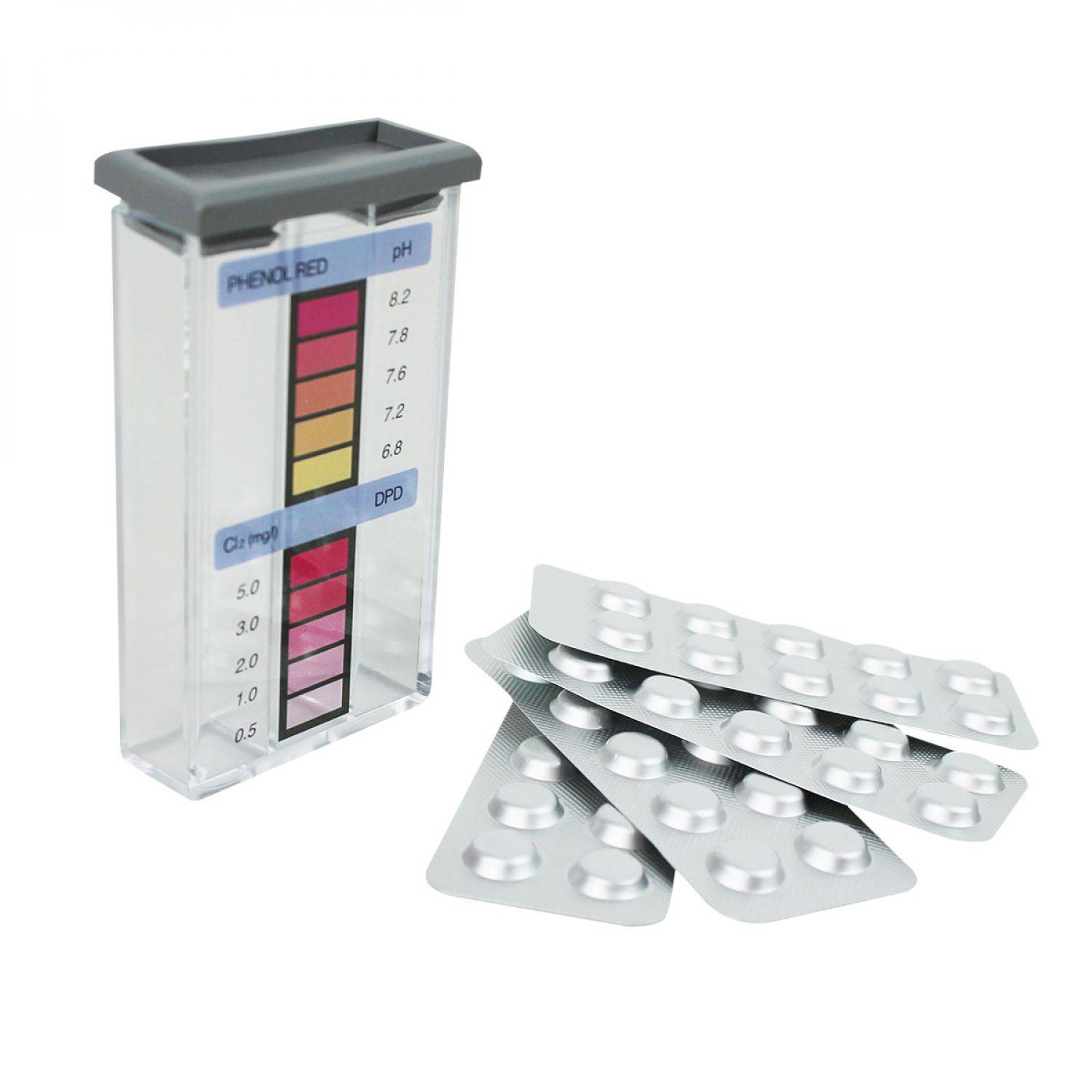 Linxor - Trousse d'analyse pastilles ph et chlore pour piscine ou spa - Linxor