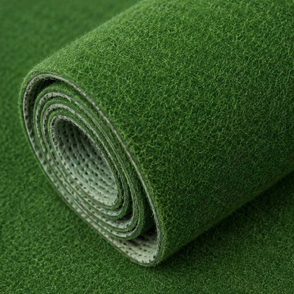 Rouleau de gazon synthétique vert - 133x300 cm - Fibre résistante - Image 3