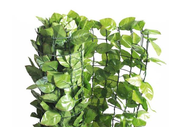 Jardideco - Haie artificielle Feuilles de rosier 18 m - 6 rouleaux 3 x 1,50 m - Jardideco - Image 1