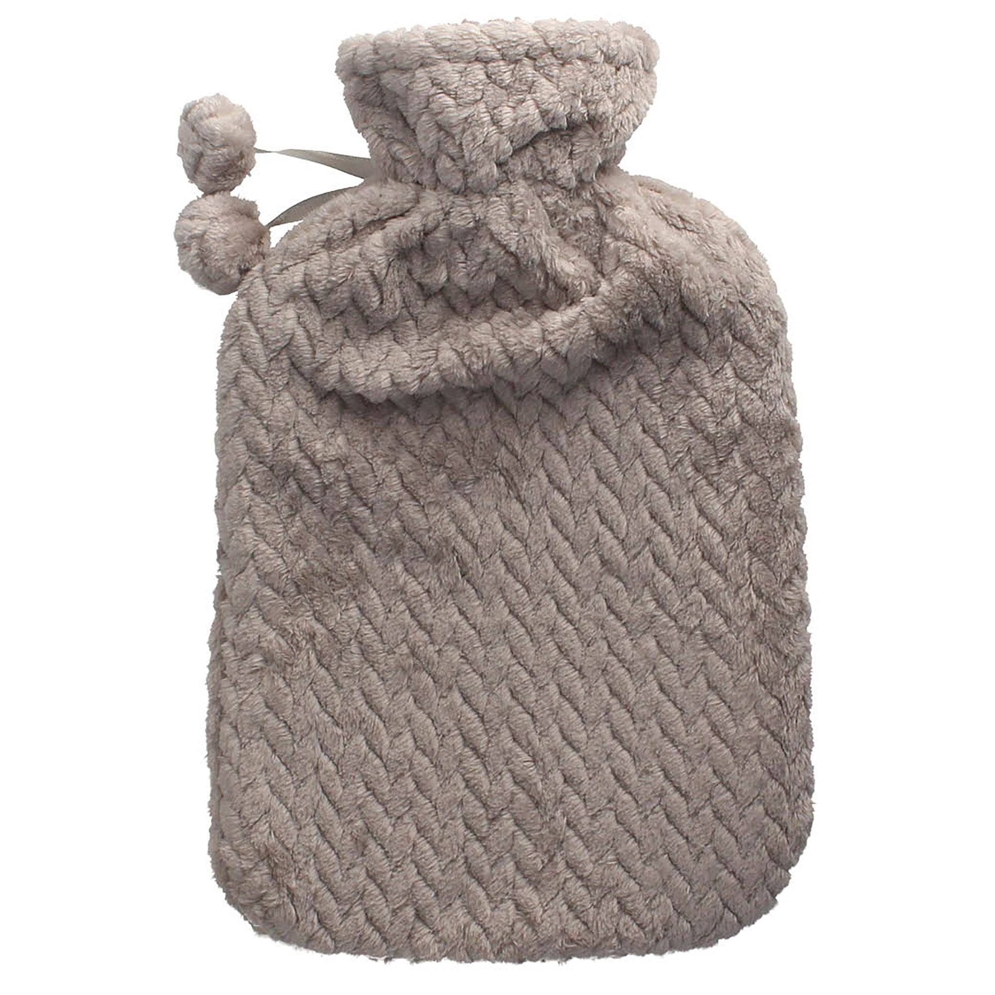 Bouillotte grise 2litres  325x195mm - Image 2