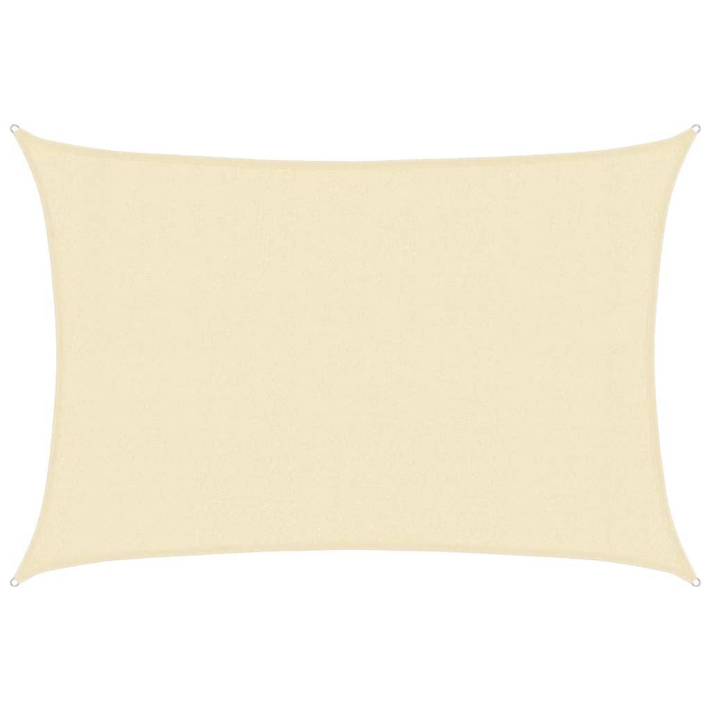 Vidaxl - Voile d'ombrage 160 g/m² Crème 3x5 m PEHD vidaXL 311184 - Image 2