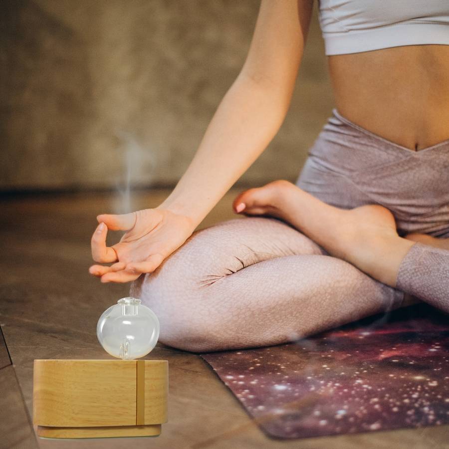 Zen'Arôme Diffuseur d'Huile Essentielle par Nébulisation Cimia - Diffuse à Froid - Idéal pour l'Aromathérapie - Puissance Ajustable - Image 2